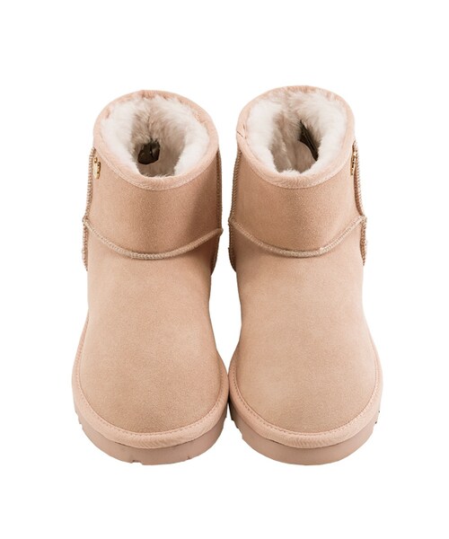 gracegift(グレースギフト)の「Hippie巴黎女伶徽章雪靴(その他・レディース・粉紅/杏/黑/紫/棕・35/36/37/38/39/40/41)」の16枚目の写真