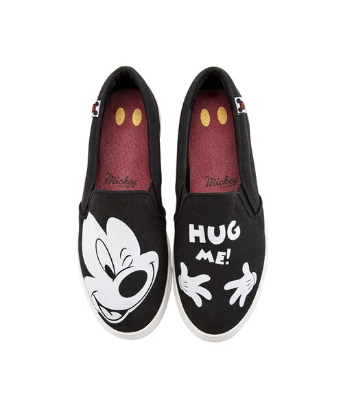 gracegift（グレースギフト）の「米奇不對稱懶人鞋（その他・レディース・白/黑・35/36/37/38/39/40/41）」の16枚目の写真