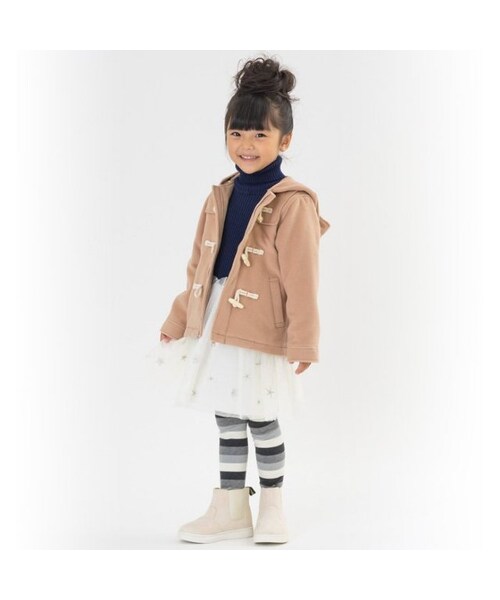apres les cours（アプレレクール）の「standardダッフルコート（ジャケット/アウター・キッズ・キャメル/レッド・80/90/100/110/120/130/140）」の10枚目の写真