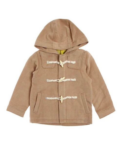 apres les cours（アプレレクール）の「standardダッフルコート（ジャケット/アウター・キッズ・キャメル/レッド・80/90/100/110/120/130/140）」の3枚目の写真