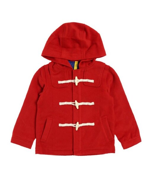 apres les cours（アプレレクール）の「standardダッフルコート（ジャケット/アウター・キッズ・キャメル/レッド・80/90/100/110/120/130/140）」の4枚目の写真