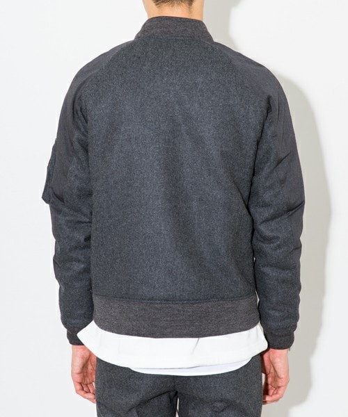 Name.（ネーム）の「〈STUDIOUS限定〉MA-1 D.GRY（）」 - WEAR