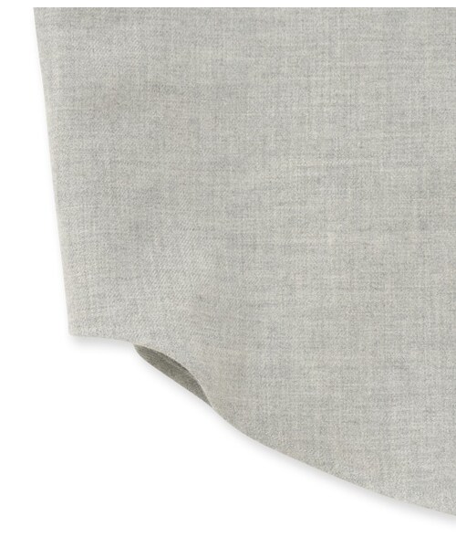 ADAM ET ROPE'（アダムエロペ）の「コットンフランネル フレンチフライシャツ（トップス・メンズ・グレー/ホワイト系・M/L）」の7枚目の写真