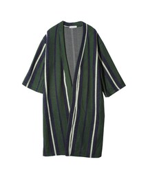 STYLENANDA | ストライプロングカーディガン(カーキ)(その他)