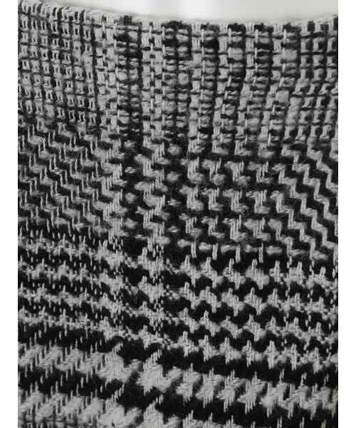 31 Sons de mode（トランテアン　ソン　ドゥ　モード）の「チェック台形スカート（スカート・レディース・シロクロ/ネイビー・36/38）」の8枚目の写真