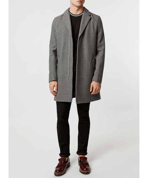 TOPMAN（トップマン）の「Black Sports Trim Rib T-Shirt（Tシャツ/カットソー・メンズ・Black・XXS/XS/S/M/L/XL）」の4枚目の写真