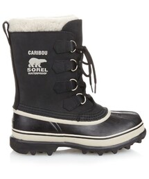 SOREL | Sorel CaribouTM leather and rubber boots(ブーツ)