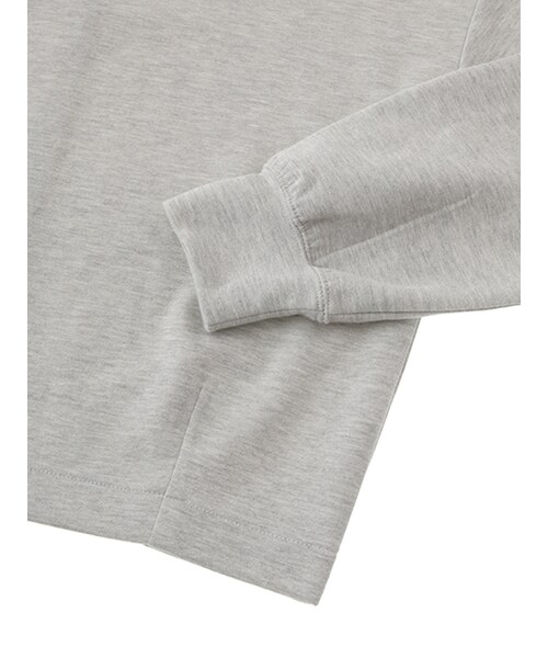 w closet（ダブルクローゼット）の「ハイネック長袖プルオーバー（トップス・レディース・オフホワイト/ブラック/グレー/レンガ・FREE）」の9枚目の写真