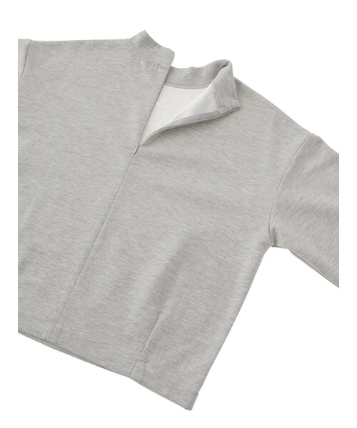 w closet（ダブルクローゼット）の「ハイネック長袖プルオーバー（トップス・レディース・オフホワイト/ブラック/グレー/レンガ・FREE）」の10枚目の写真