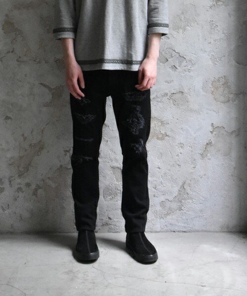 VIRGOwearworks（ヴァルゴウェアワークス）の「Nausea pants クラストパンツ（パンツ・メンズ・GRAY/BLACK・2/3/4）」の16枚目の写真