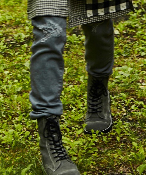 VIRGOwearworks（ヴァルゴウェアワークス）の「Nausea pants クラストパンツ（パンツ・メンズ・GRAY/BLACK・2/3/4）」の15枚目の写真