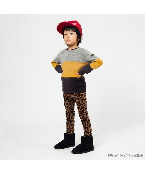 F.O.KIDS(エフオーキッズ)の「【秋おすすめ】3柄あったかカットスキニーパンツ(パンツ・キッズ・ブラウン/カーキ/キナリ・80/90/95/100/110/120/130/140)」の17枚目の写真