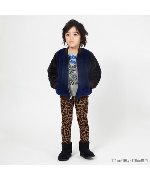 F.O.KIDS(エフオーキッズ)の「【秋おすすめ】3柄あったかカットスキニーパンツ(パンツ・キッズ・ブラウン/カーキ/キナリ・80/90/95/100/110/120/130/140)」の16枚目の写真