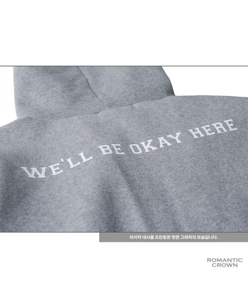 ROMANTIC CROWN（ロマンティッククラウン）の「WALKING Matilda HOODIE_GRAY（その他・メンズ・기타）」の15枚目の写真