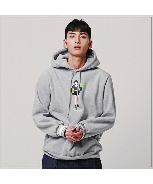 ROMANTIC CROWN（ロマンティッククラウン）の「WALKING Matilda HOODIE_GRAY（その他・メンズ・기타）」の5枚目の写真