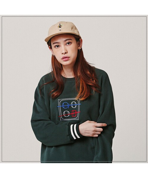 ROMANTIC CROWN（ロマンティッククラウン）の「GOOD RAGLAN CREWNECK_DEEPGREEN（その他・メンズ・기타）」の6枚目の写真