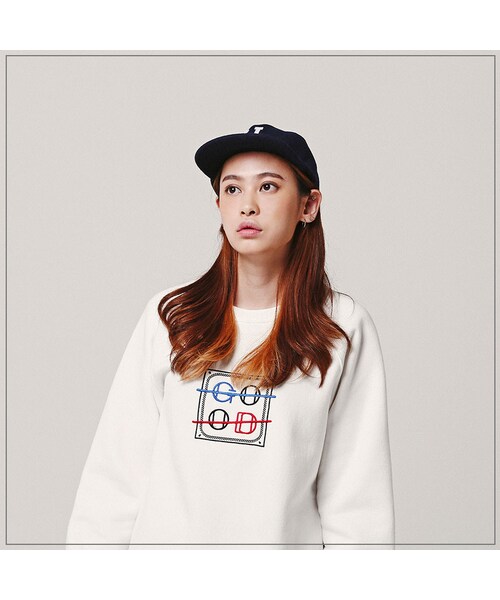 ROMANTIC CROWN(ロマンティッククラウン)の「GOOD RAGLAN CREWNECK_WHITE(その他・メンズ・기타)」の8枚目の写真