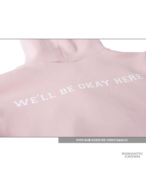 ROMANTIC CROWN（ロマンティッククラウン）の「WALKING Matilda HOODIE_PINK（その他・メンズ・기타）」の15枚目の写真