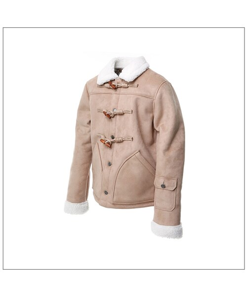ROMANTIC CROWN（ロマンティッククラウン）の「LUMBERJACK MOUTON JACKET_BEIGE（ジャケット/アウター・メンズ・기타）」の10枚目の写真