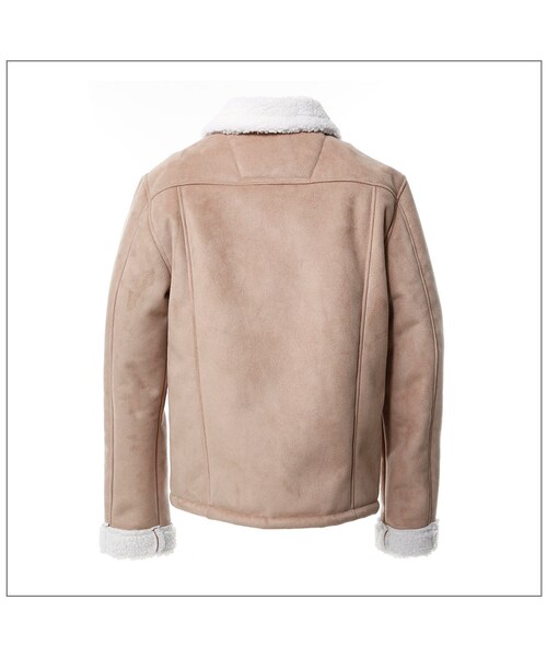 ROMANTIC CROWN（ロマンティッククラウン）の「LUMBERJACK MOUTON JACKET_BEIGE（ジャケット/アウター・メンズ・기타）」の11枚目の写真