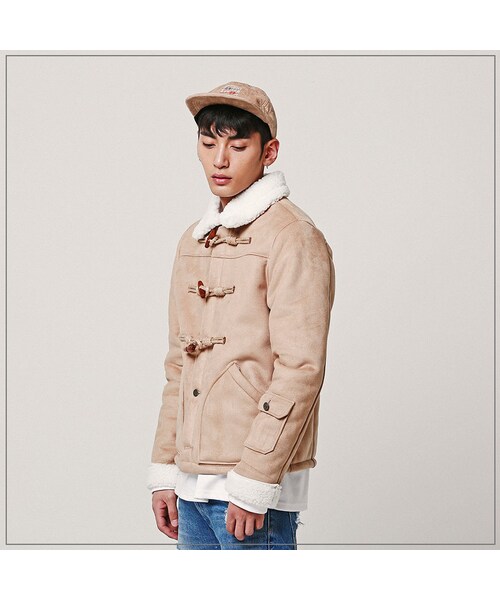 ROMANTIC CROWN（ロマンティッククラウン）の「LUMBERJACK MOUTON JACKET_BEIGE（ジャケット/アウター・メンズ・기타）」の5枚目の写真