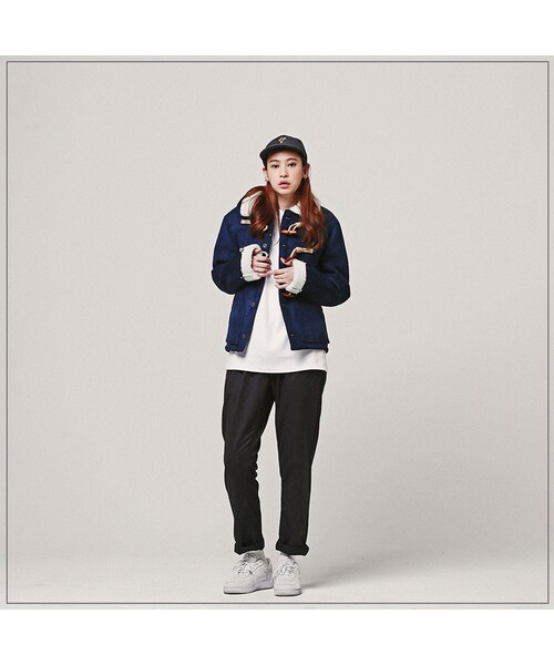 ROMANTIC CROWN（ロマンティッククラウン）の「LUMBERJACK MOUTON JACKET_NAVY（ジャケット/アウター・メンズ・기타）」の4枚目の写真