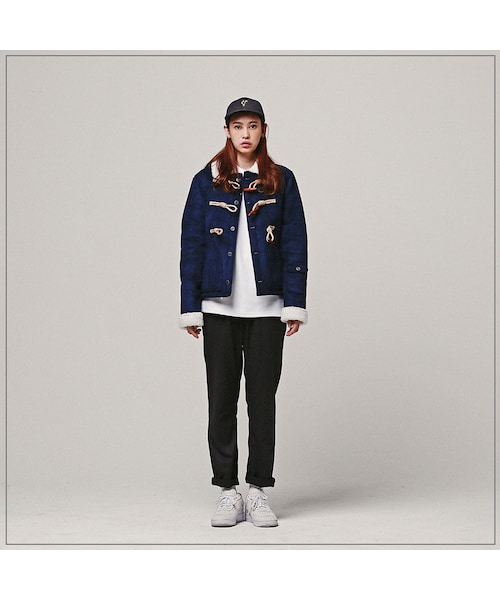 ROMANTIC CROWN（ロマンティッククラウン）の「LUMBERJACK MOUTON JACKET_NAVY（ジャケット/アウター・メンズ・기타）」の2枚目の写真