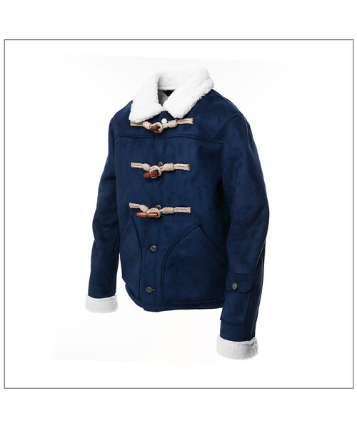 ROMANTIC CROWN（ロマンティッククラウン）の「LUMBERJACK MOUTON JACKET_NAVY（ジャケット/アウター・メンズ・기타）」の10枚目の写真