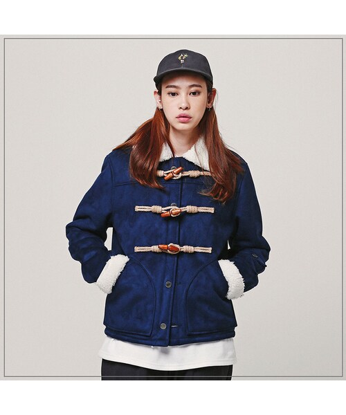 ROMANTIC CROWN（ロマンティッククラウン）の「LUMBERJACK MOUTON JACKET_NAVY（ジャケット/アウター・メンズ・기타）」の6枚目の写真