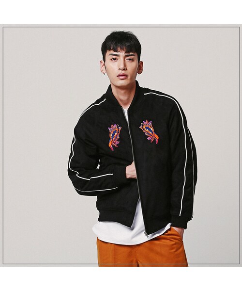 ROMANTIC CROWN（ロマンティッククラウン）の「POISONFROG 4oz SOUVENIR JACKET_BLACK（ジャケット/アウター・メンズ・기타）」の5枚目の写真