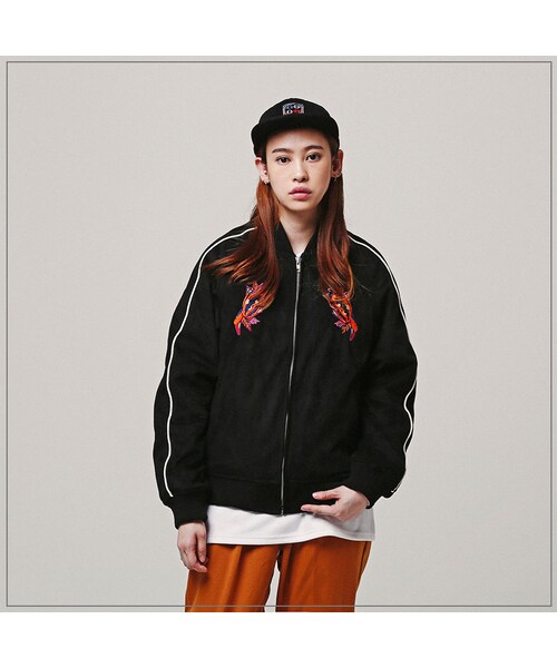 ROMANTIC CROWN（ロマンティッククラウン）の「POISONFROG 4oz SOUVENIR JACKET_BLACK（ジャケット/アウター・メンズ・기타）」の6枚目の写真