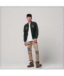 ROMANTIC CROWN | POISONFROG 4oz SOUVENIR JACKET_DEEPGREEN(ジャケット/アウター)