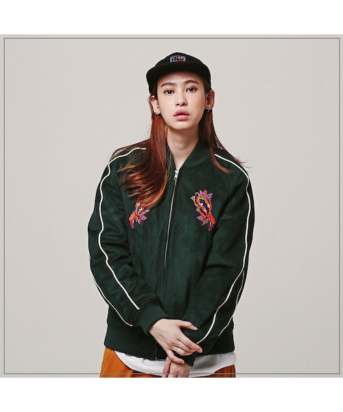 ROMANTIC CROWN（ロマンティッククラウン）の「POISONFROG 4oz SOUVENIR JACKET_DEEPGREEN（ジャケット/アウター・メンズ・기타）」の8枚目の写真