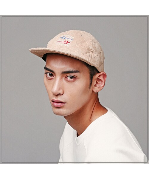 ROMANTIC CROWN(ロマンティッククラウン)の「GOOD QUILTING BALLCAP_BEIGE(その他・メンズ・기타)」の1枚目の写真