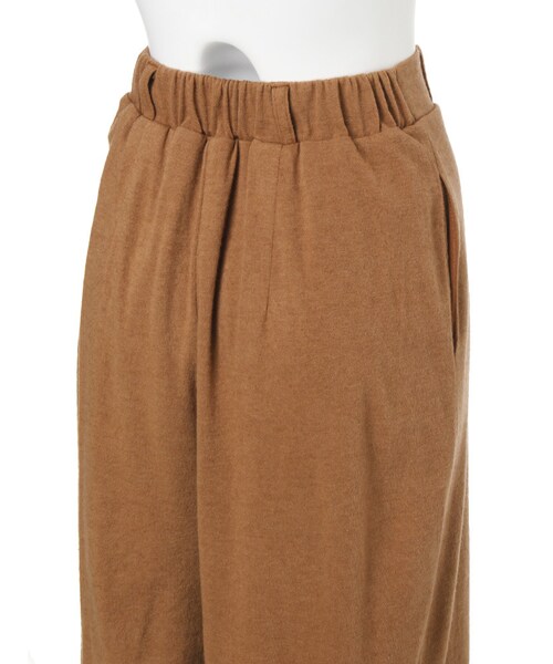 EMODA（エモダ）の「ウールWIDEガウチョパンツ（パンツ・レディース・グレー/ブラック/キャメル・F）」の9枚目の写真