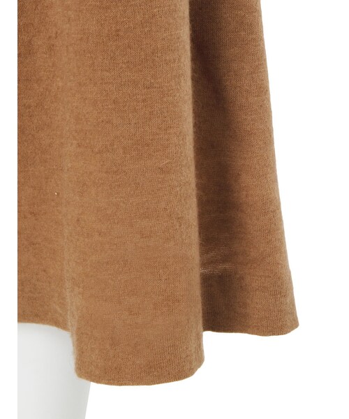 EMODA（エモダ）の「ウールWIDEガウチョパンツ（パンツ・レディース・グレー/ブラック/キャメル・F）」の10枚目の写真