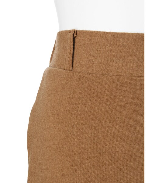 EMODA（エモダ）の「ウールWIDEガウチョパンツ（パンツ・レディース・グレー/ブラック/キャメル・F）」の7枚目の写真