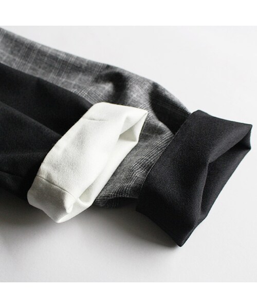 SASQUATCHfabrix.（サスクワァッチファブリックス）の「Oriental Big Coat（ジャケット/アウター・Black/Grey Check・S/M）」の9枚目の写真