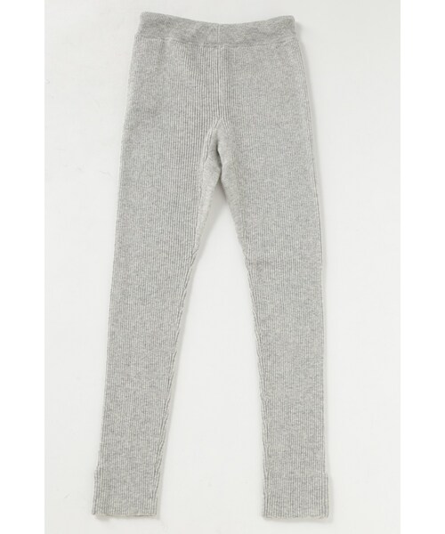 Deuxieme Classe（ドゥーズィエムクラス）の「GOODGRIEF knitpants◆（パンツ・レディース・グレー/グレーA・フリー）」の3枚目の写真