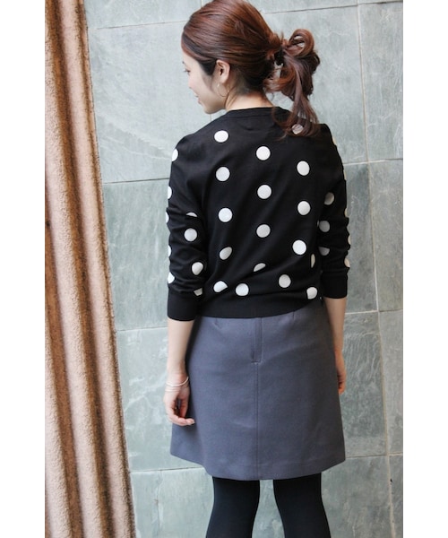 IENA（イエナ）の「《追加予約》ライトビーバー コンパクトスカート◆（スカート・レディース・グレー/キャメル・34/36/38/40）」の19枚目の写真