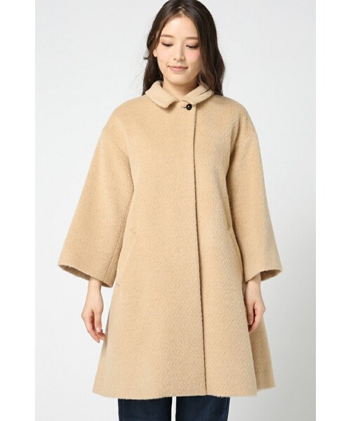 IENA（イエナ）の「アルパカシャギー トラペーズコート（）」 - WEAR 