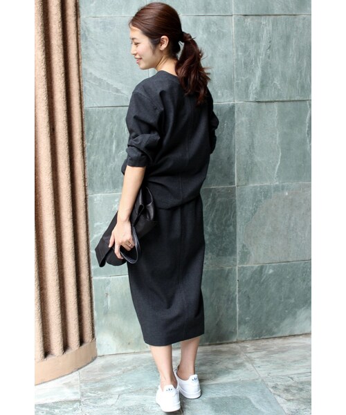 IENA（イエナ）の「《追加》TOPカラー MIDCALF スカート◆（スカート・レディース・グレー/ナチュラル A・34/36/38/40）」の21枚目の写真