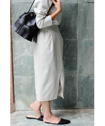 IENA | 《追加》TOPカラー MIDCALF スカート◆(スカート)