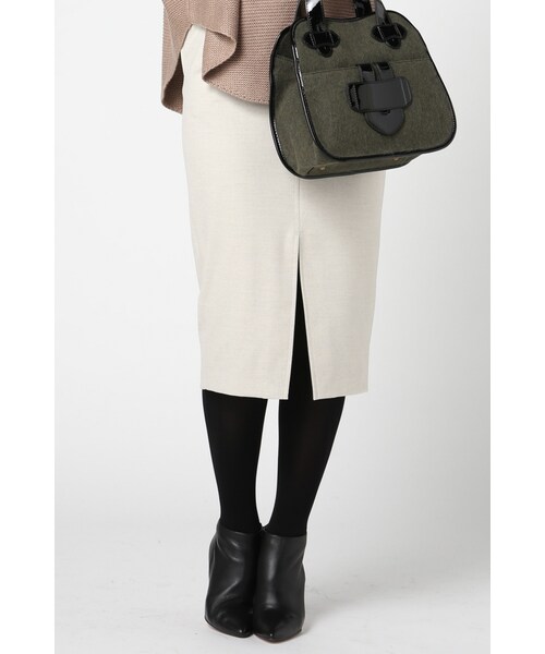 IENA（イエナ）の「《追加》TOPカラー MIDCALF スカート◆（スカート・レディース・グレー/ナチュラル A・34/36/38/40）」の15枚目の写真