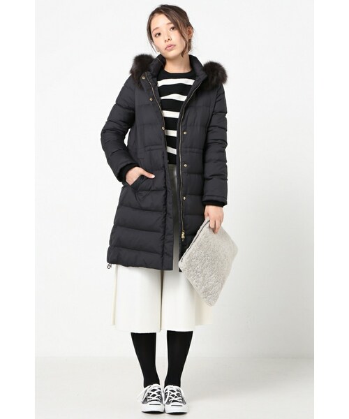 IENA（イエナ）の「P/タフタ ロングダウンコート（）」 - WEAR