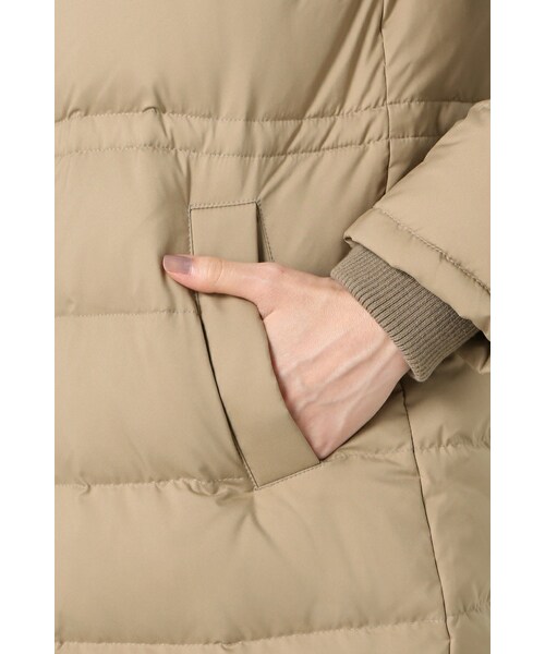 IENA（イエナ）の「P/タフタ ロングダウンコート（）」 - WEAR