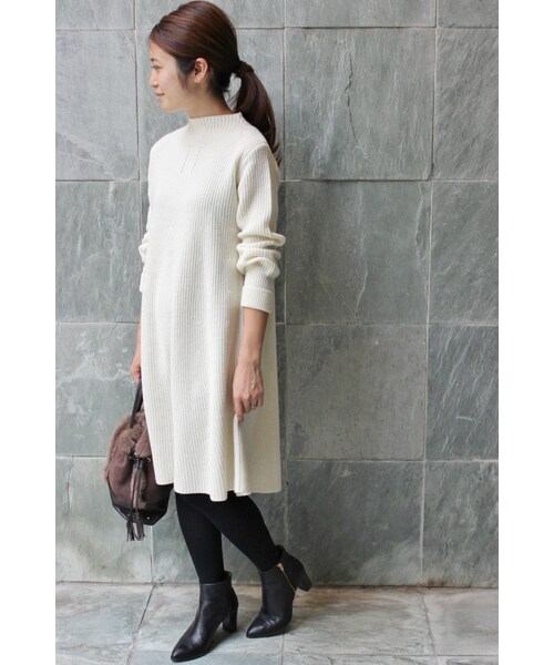 IENA（イエナ）の「《予約》ライトウール フレアワンピース◇（）」 - WEAR