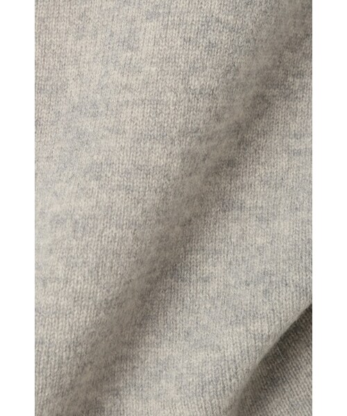 IENA（イエナ）の「《追加》CHESS ホールガーメントVネックプルオーバー◆（トップス・レディース・グレーB/ナチュラル/パープル・フリー）」の14枚目の写真