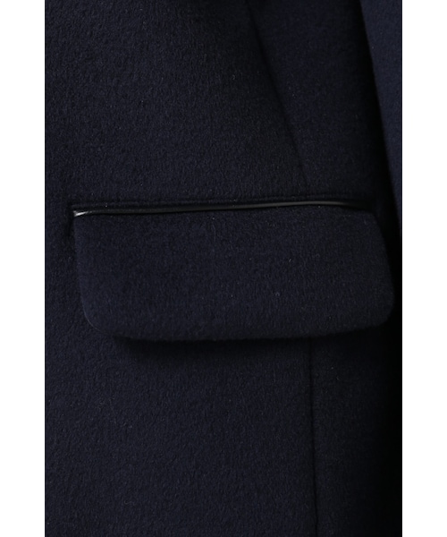 IENA（イエナ）の「《追加》二重織シャルムフード付きコクーンコート