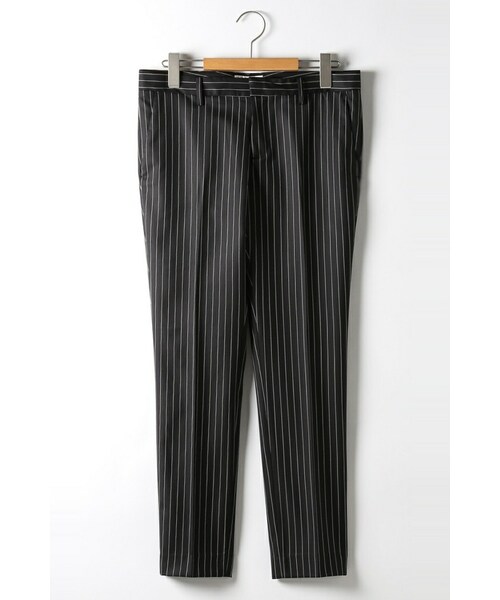 L’Appartement(アパルトモン)の「DRAGO STRIPE BACKPOCKET ZIP PANTS(パンツ・レディース・ブラック/ネイビー・34/36/38/40)」の15枚目の写真